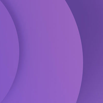 Purple shaded concentric circles