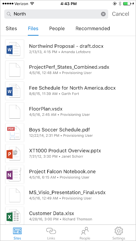 the SharePoint mobile app for iOS is now available 10