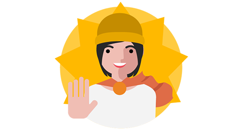 Guhit ng tao na naka-kapa