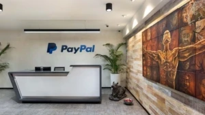 Empfang der Firma PayPal