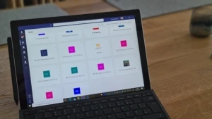 Screenshot Microsoft Teams in der Realschule Neuffen