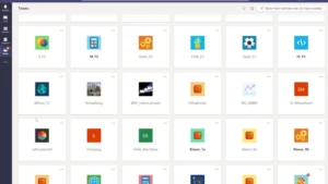 Printscreen von Microsoft Teams