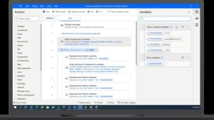 Screenshot der Anwendung Microsoft Power Automate