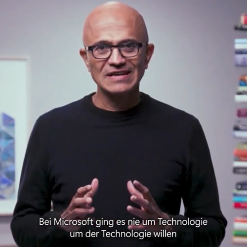 Bei Microsoft ging es nie um Technologie um der Technologie willen