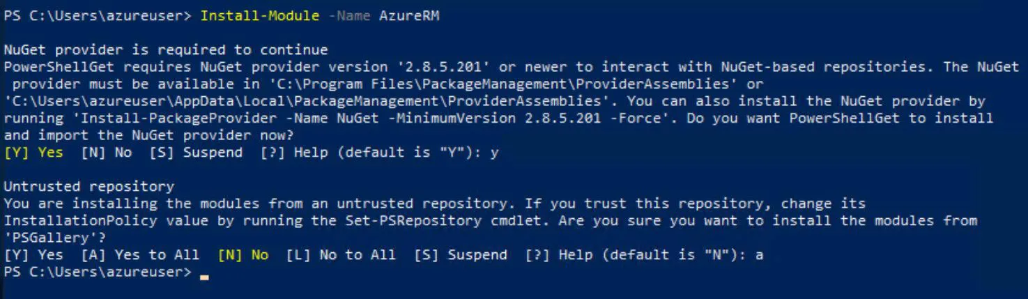 Einrichtung von Azure File Sync Abbildung 5