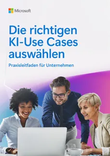 Screenshot E-Book: Die richtigen KI-Use Cases auswählen