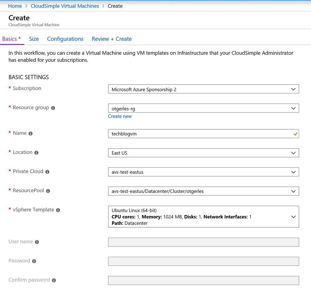 Überblick zu VMware on Azure: VM in der VMware-Umgebung erstellen