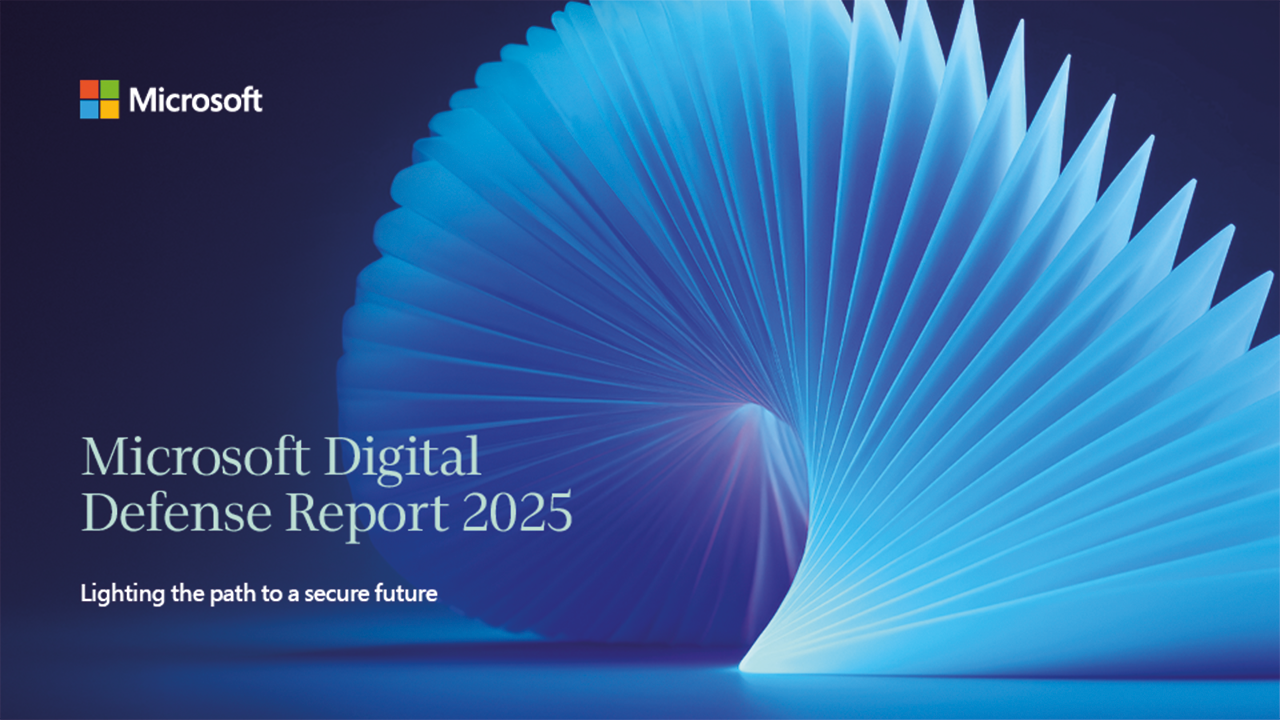 Cover of the 2025 Microsoft Digital Defense Report