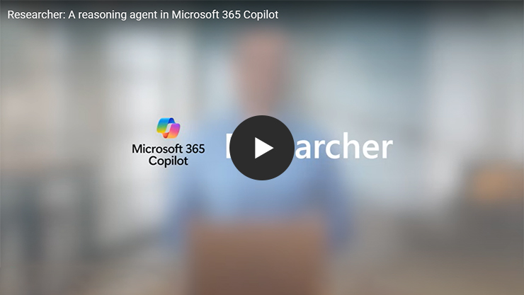 Thumbnail of Researcher: A reasoning agent in Microsoft 365 Copilot