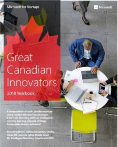 Graphic of the cover of the Great Canadian Innovators ebook