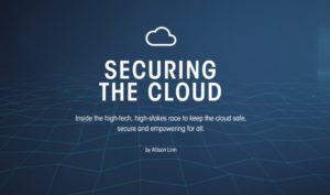 Image of securing cloud screengrab