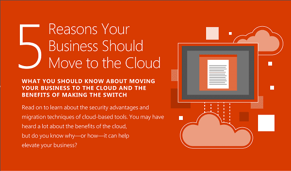 5 reasons for the cloud