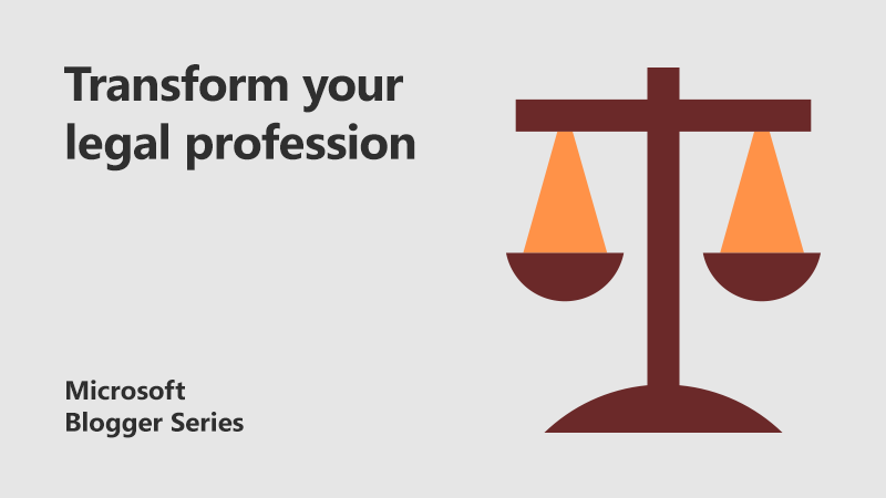 Scales of justice and the words transform your legal profession