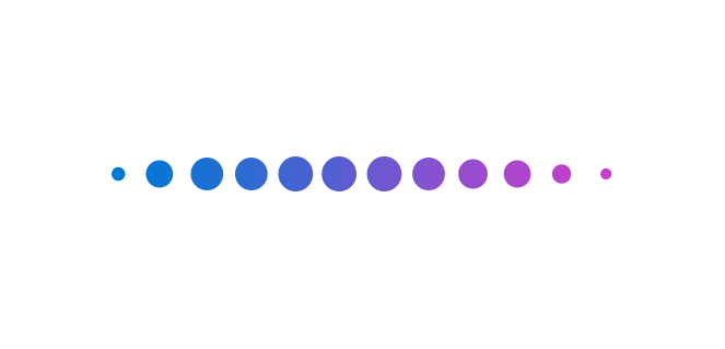 colored dotted divider line