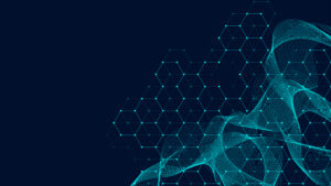 Abstract lines and dots illustration