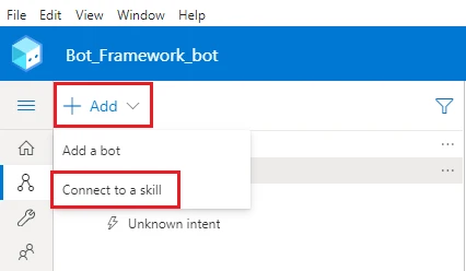 Connect to a skill in Composer