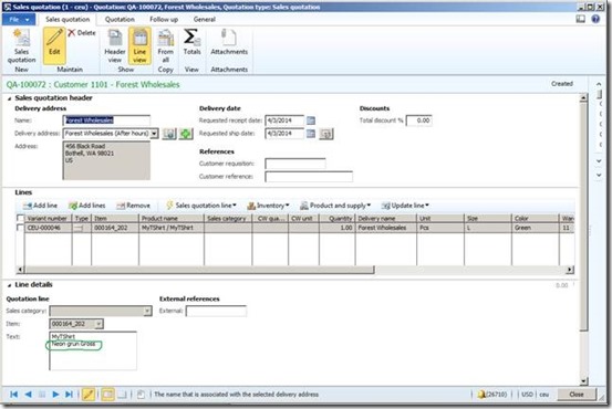 SalesQuotation SalesQuotation