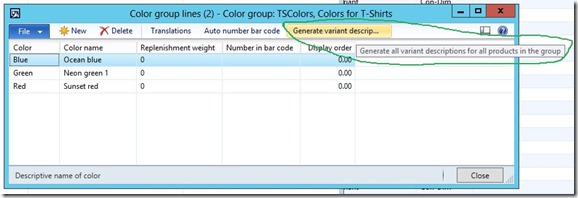 GenerateVariantDescriptions GenerateVariantDescriptions