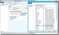Document data policies.