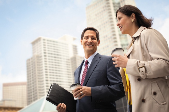 a person in a suit and tie