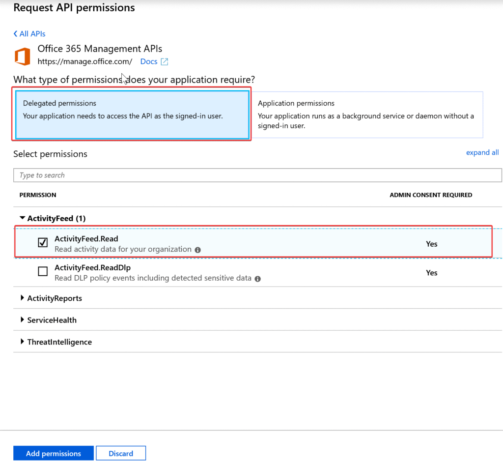 App Registration step 7