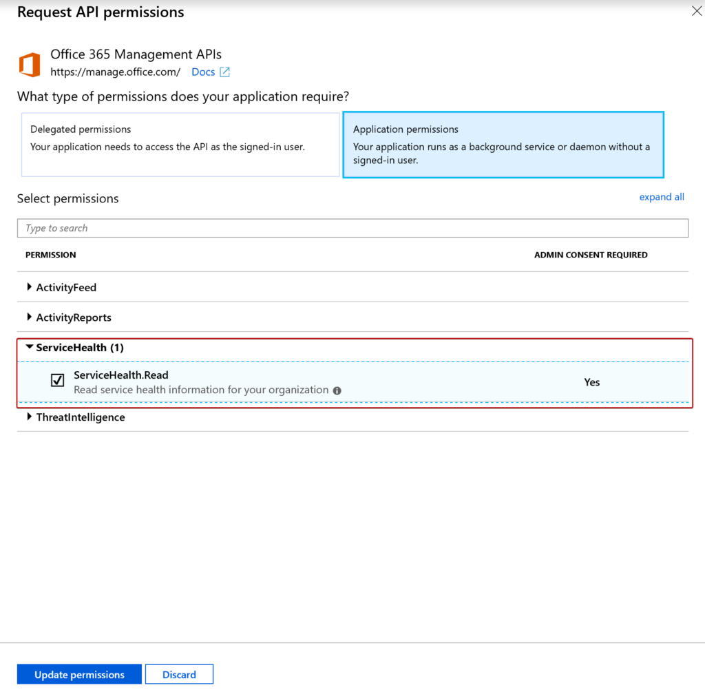 Register App API screen