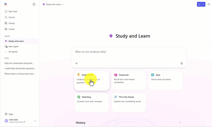 Study and Learn: AI built for your student