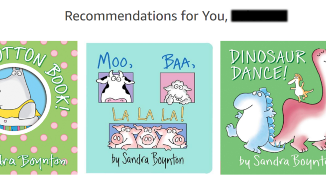 Book titles by Sandra Boynton