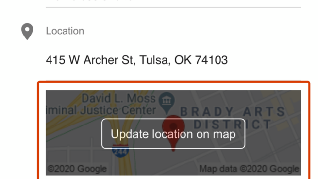 Google Maps suggests edit to location metadata.