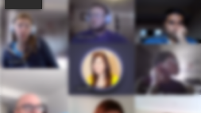 Microsoft Teams meeting screen