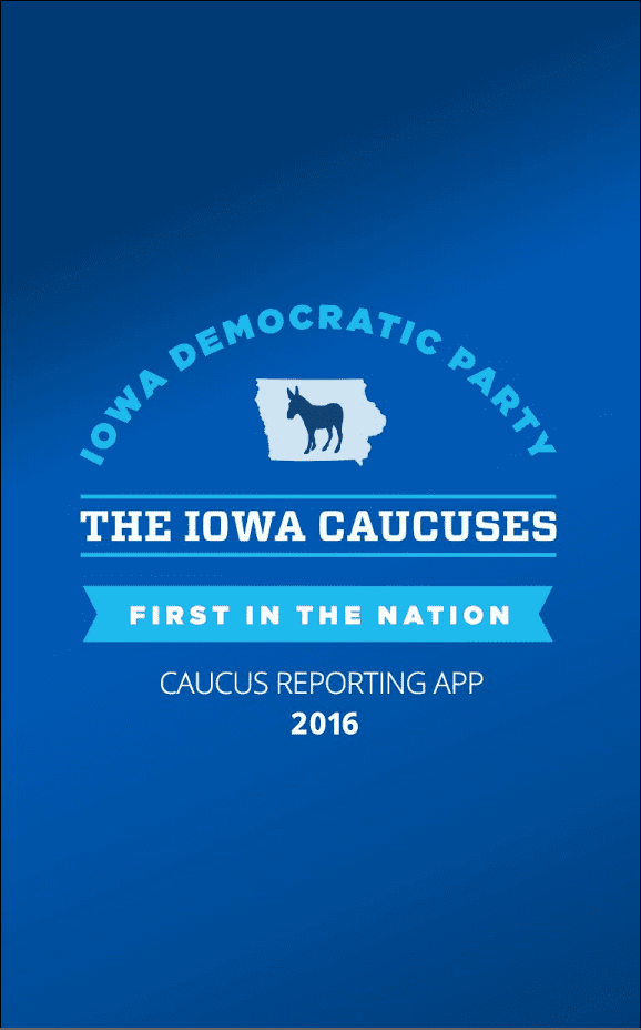 Iowa Democratic Party - Caucus App