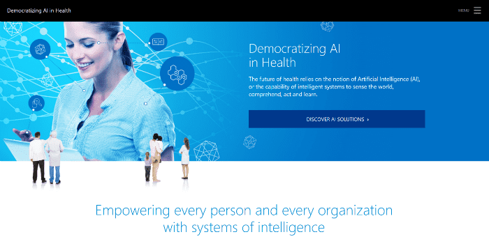 Democratizing AI in Health screenshot