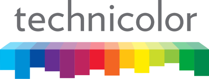 Technicolor logo used to announce partnership