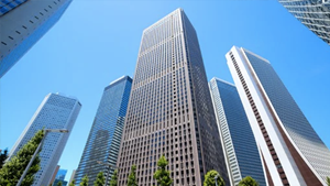 オフィスビルの風景写真