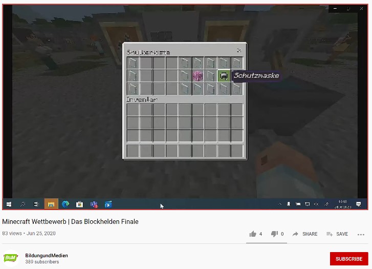 Printscreen von Minecraft 1