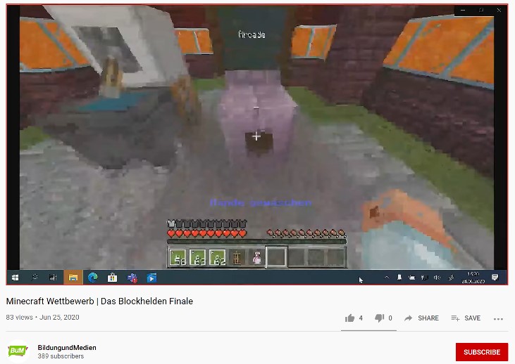 Printscreen von Minecraft 2