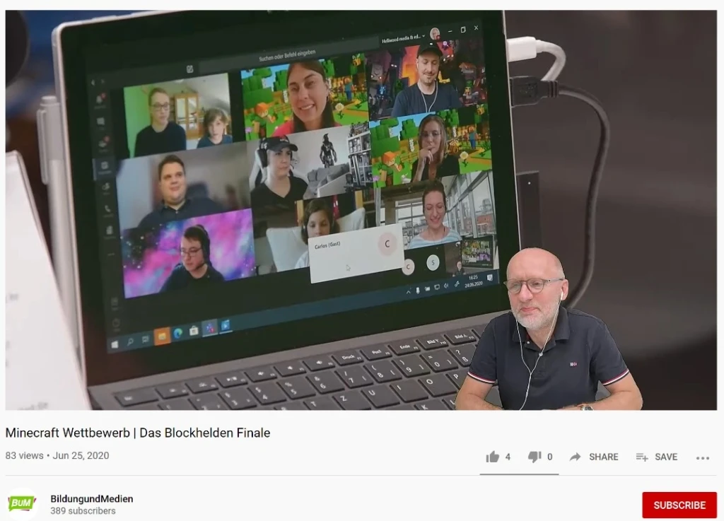 Printscreen von Minecraft Blockhelden Wettbewerb