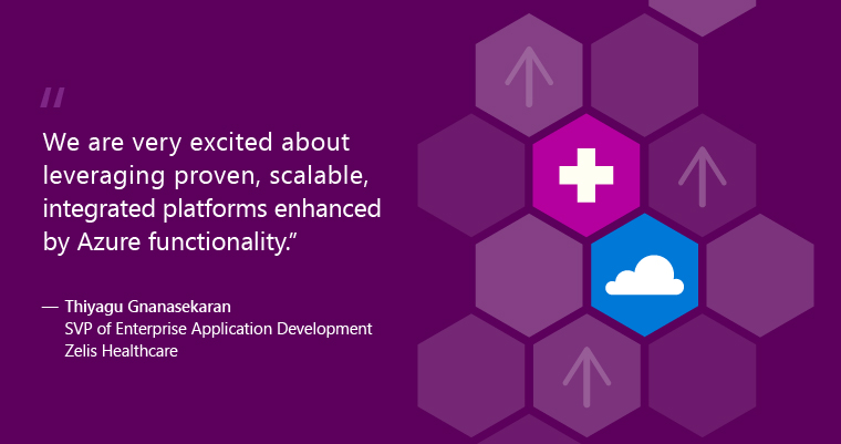 We are very excited about leveraging proven, scalable, integrated platforms enhanced by Azure functionality, -Thiyagi Gnanasekaran