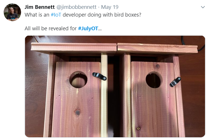 screenshot of Jim Bennett's tweet
