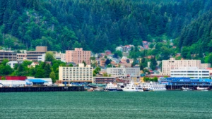 picture of a city in Alaska