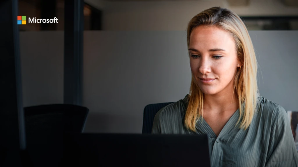 woman working on her laptop