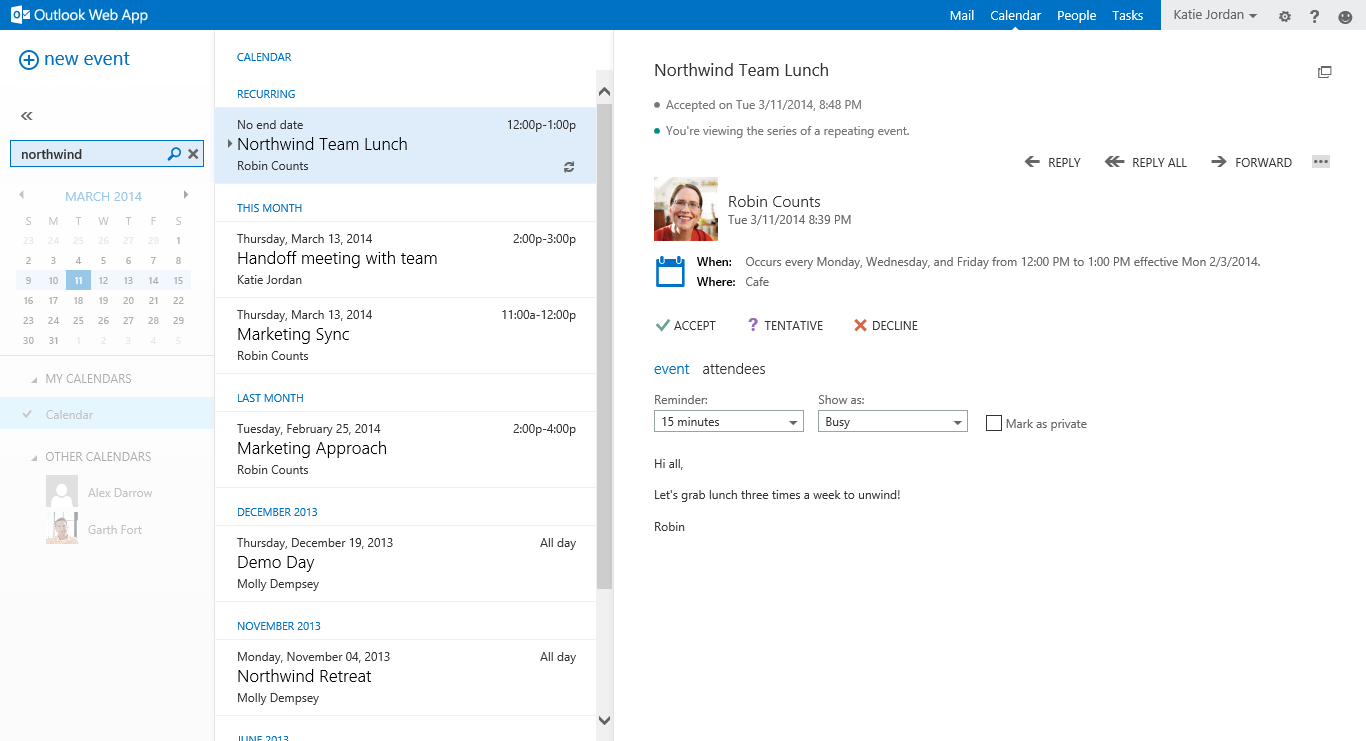 Discover Calendar Search in Outlook Web App Microsoft 365 Blog