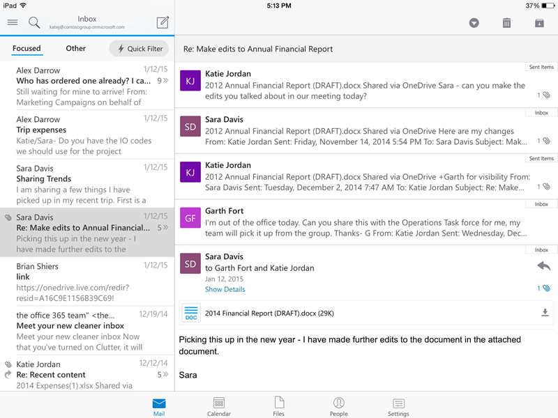 get rid of email preview on ipad