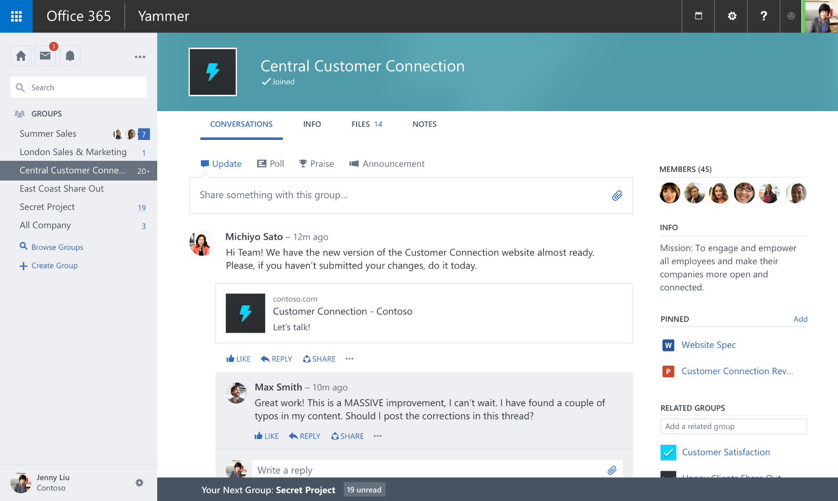 Optimizing Yammer for teams - Microsoft 365 Blog