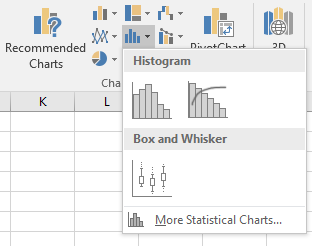 How To Get Statistical Charts In Excel