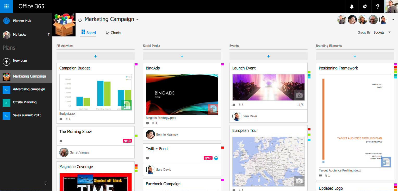 Introducing Office 365 Planner Microsoft 365 Blog