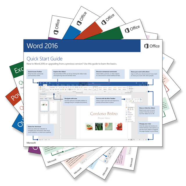 Outlook 2010 Cheat Sheet Quick Reference Charts