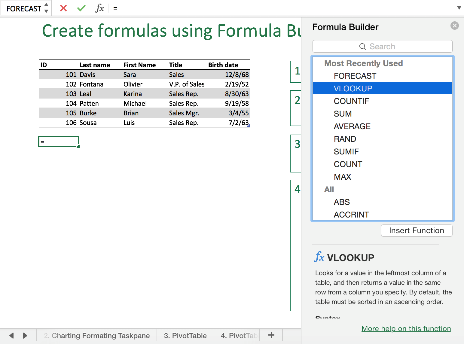 What Is The Equivalent Of F2 In Excel For Mac