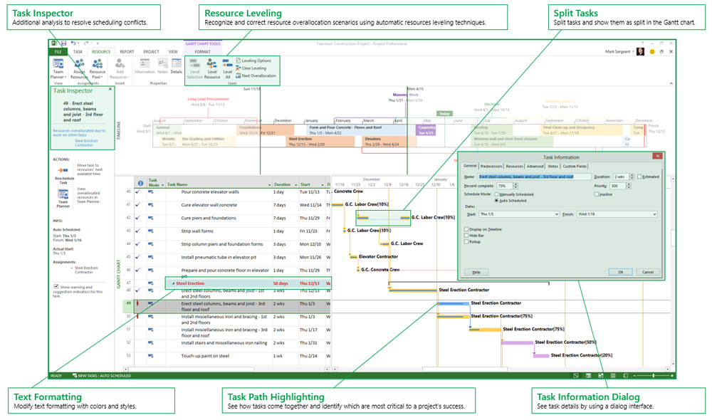 Managing Project Schedules In Project Professional Vs Project Online Pwa Microsoft 365 Blog