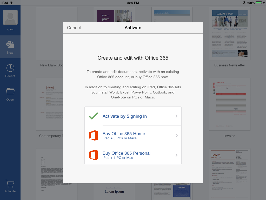 Office for iPad now supports monthly subscriptions | Microsoft 365 Blog